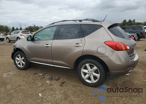 2009 Nissan Murano S from USA, damaged, VIN JN8AZ18WX9W208376